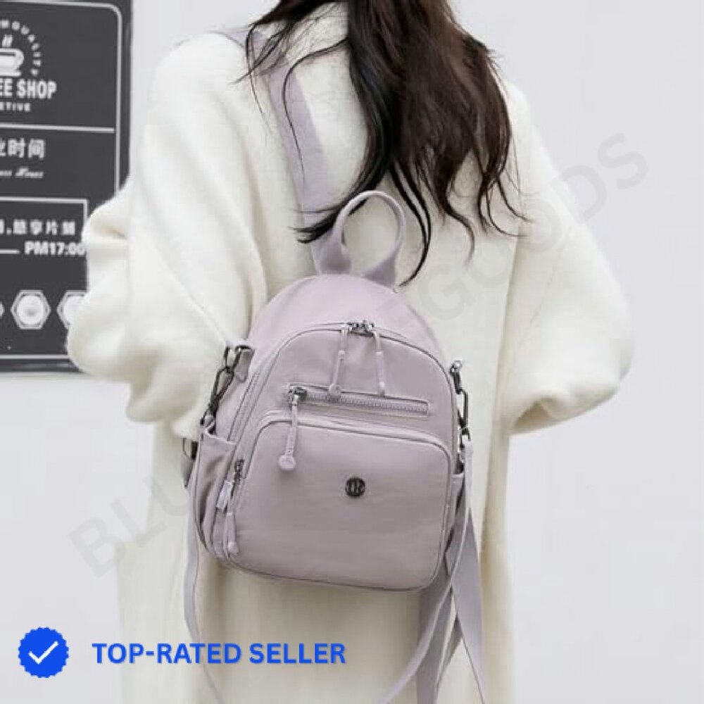 Stylish Mini Backpack Lightweight Waterproof Prep… - image 3